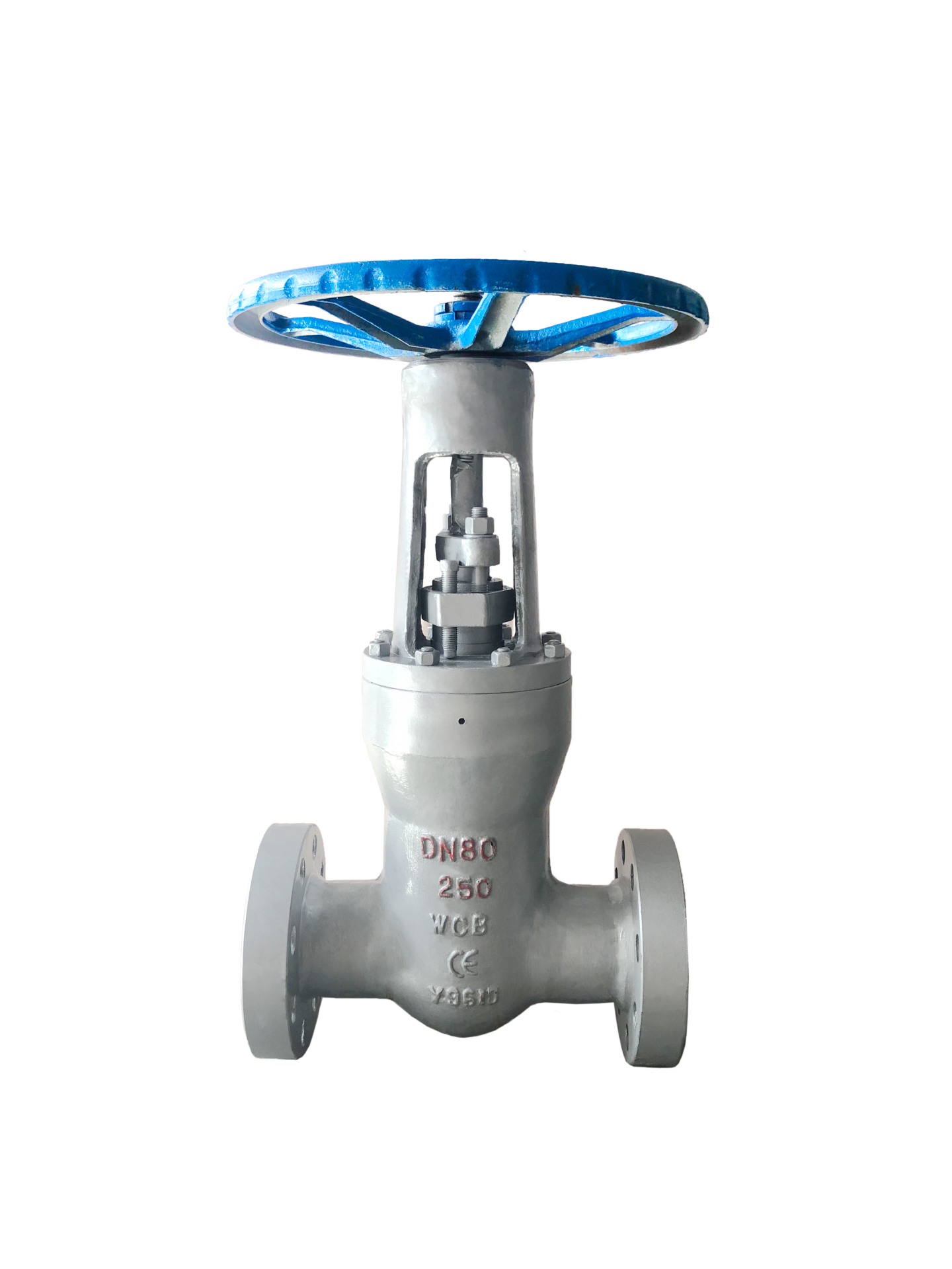 CE Pressure sealing gate valve DIN PN250-DN80-WCB