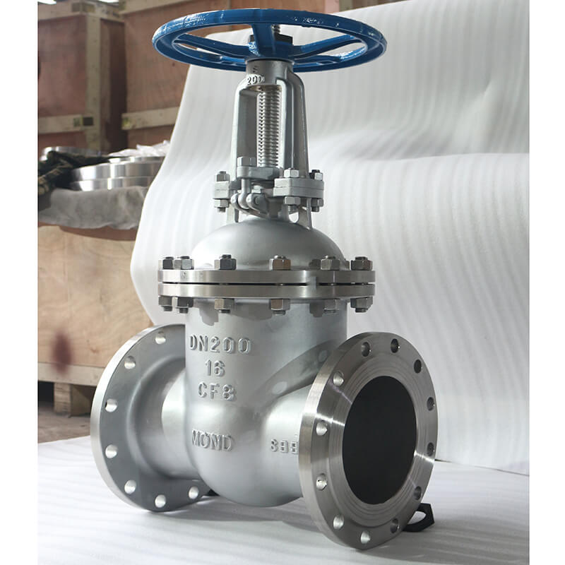 AISI304 Water Gate Valve DN200 PN16