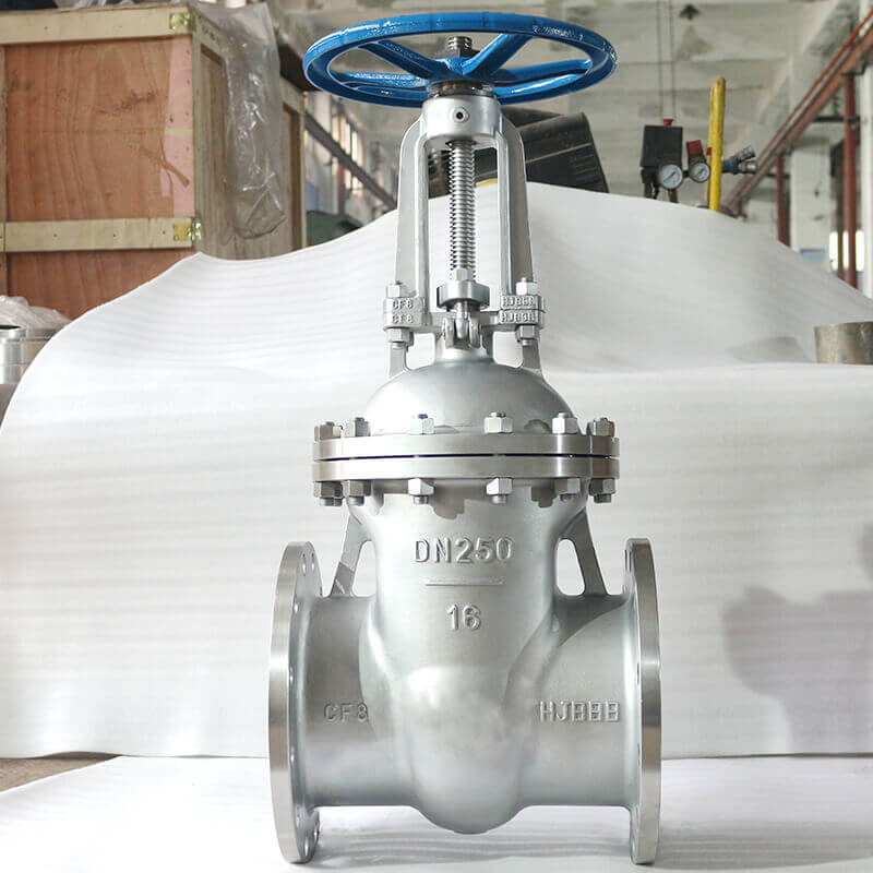 DIN Stainless steel CF8 Gate Valve DN250