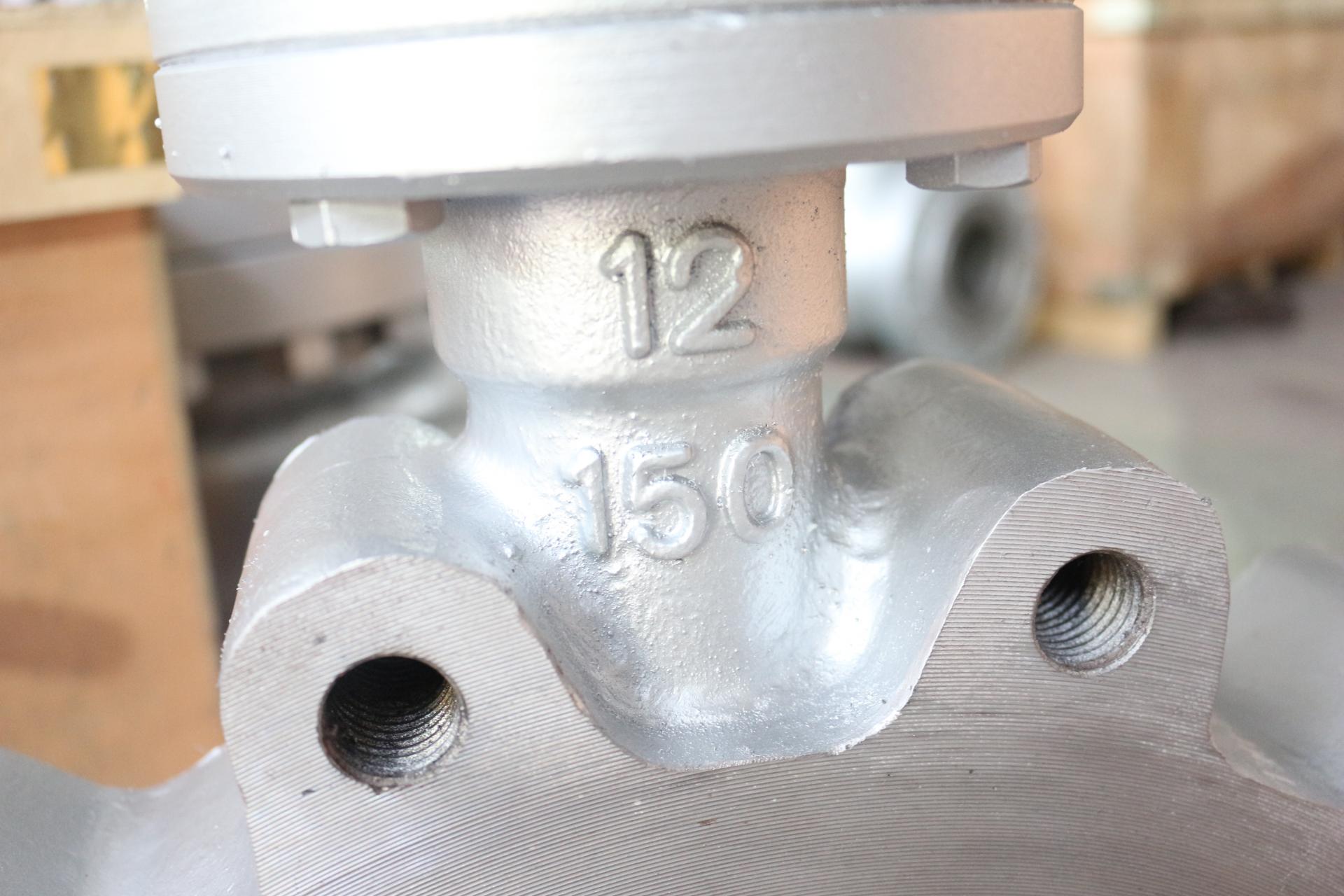 API Flanged Butterfly Valve Class 150 12 In WCB 
