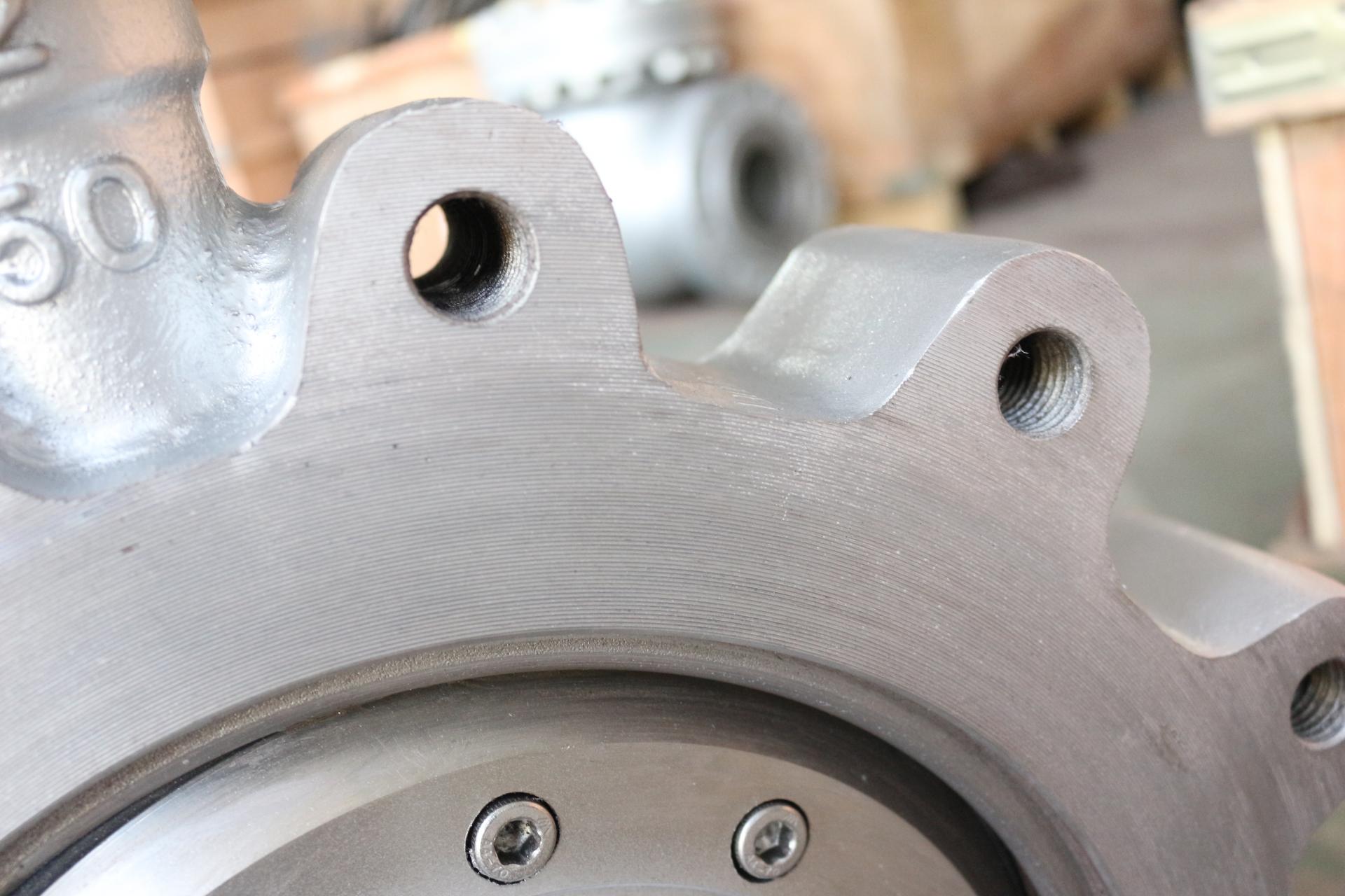 API Flanged Butterfly Valve Class 150 12 In WCB 