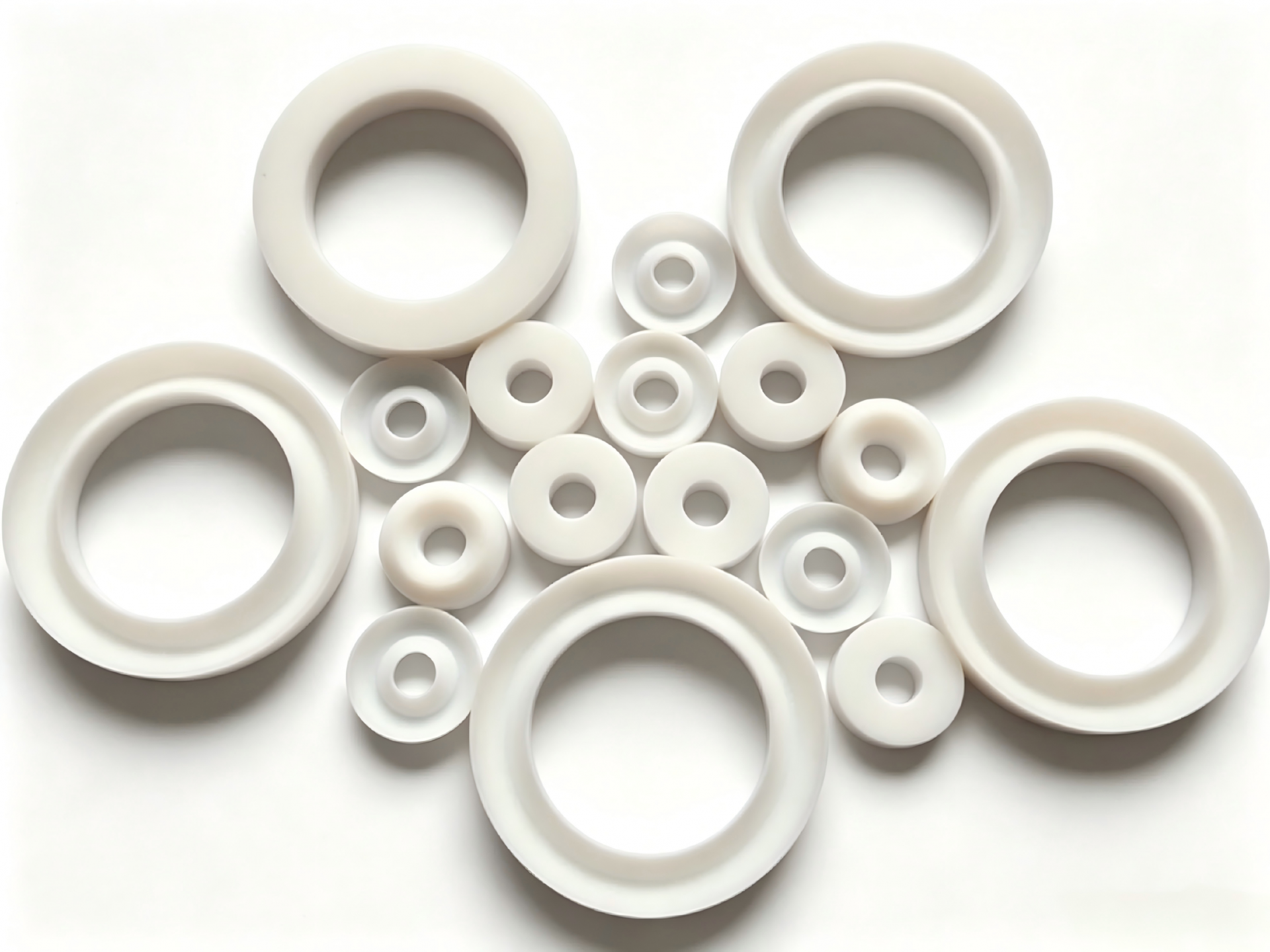 Ball Valve Seal Ring PTFE EPDM / Viton Leak Proof Valve O Ring Seal