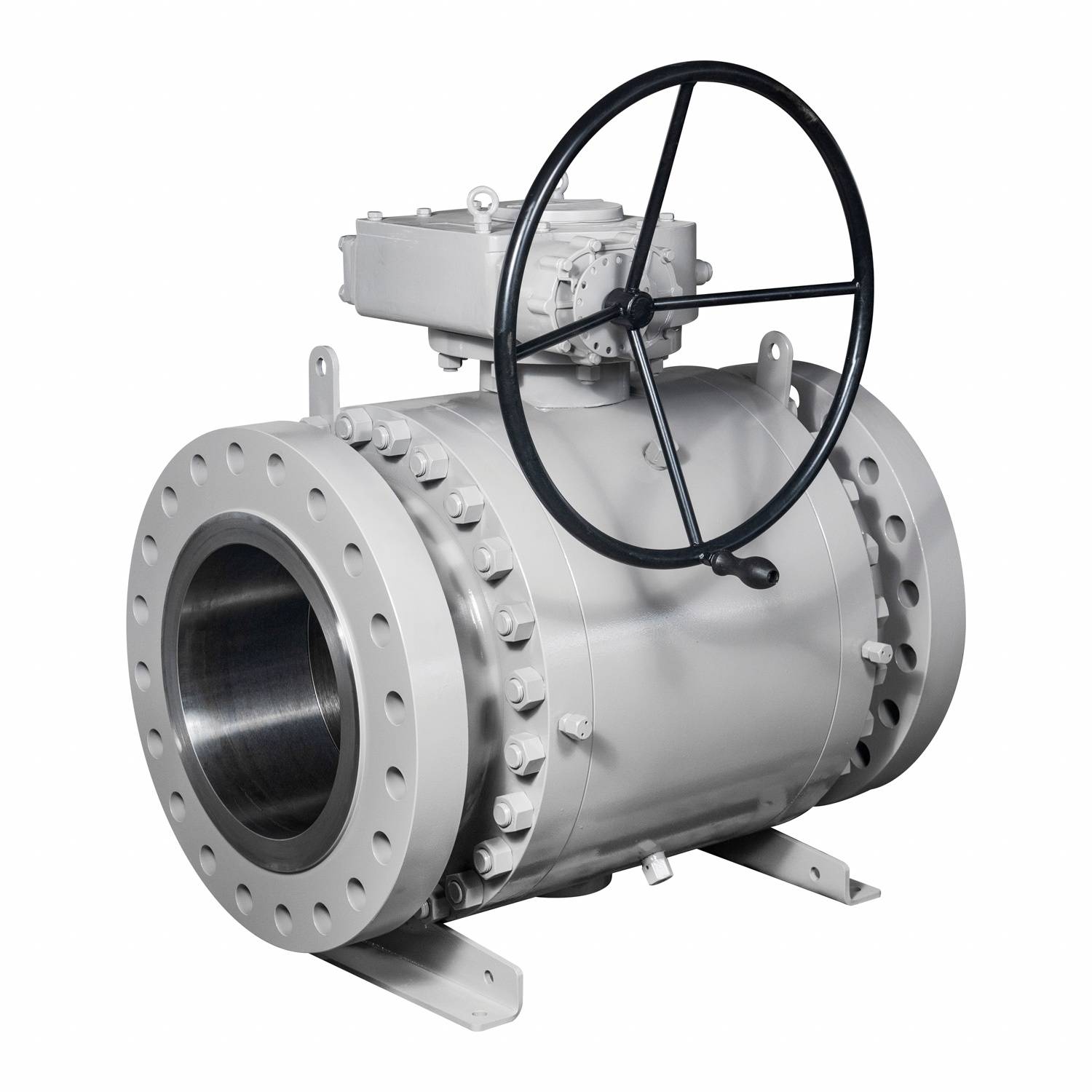 API 6D Flanged Trunnion Mounted Ball Valve 600LB 16In A105 