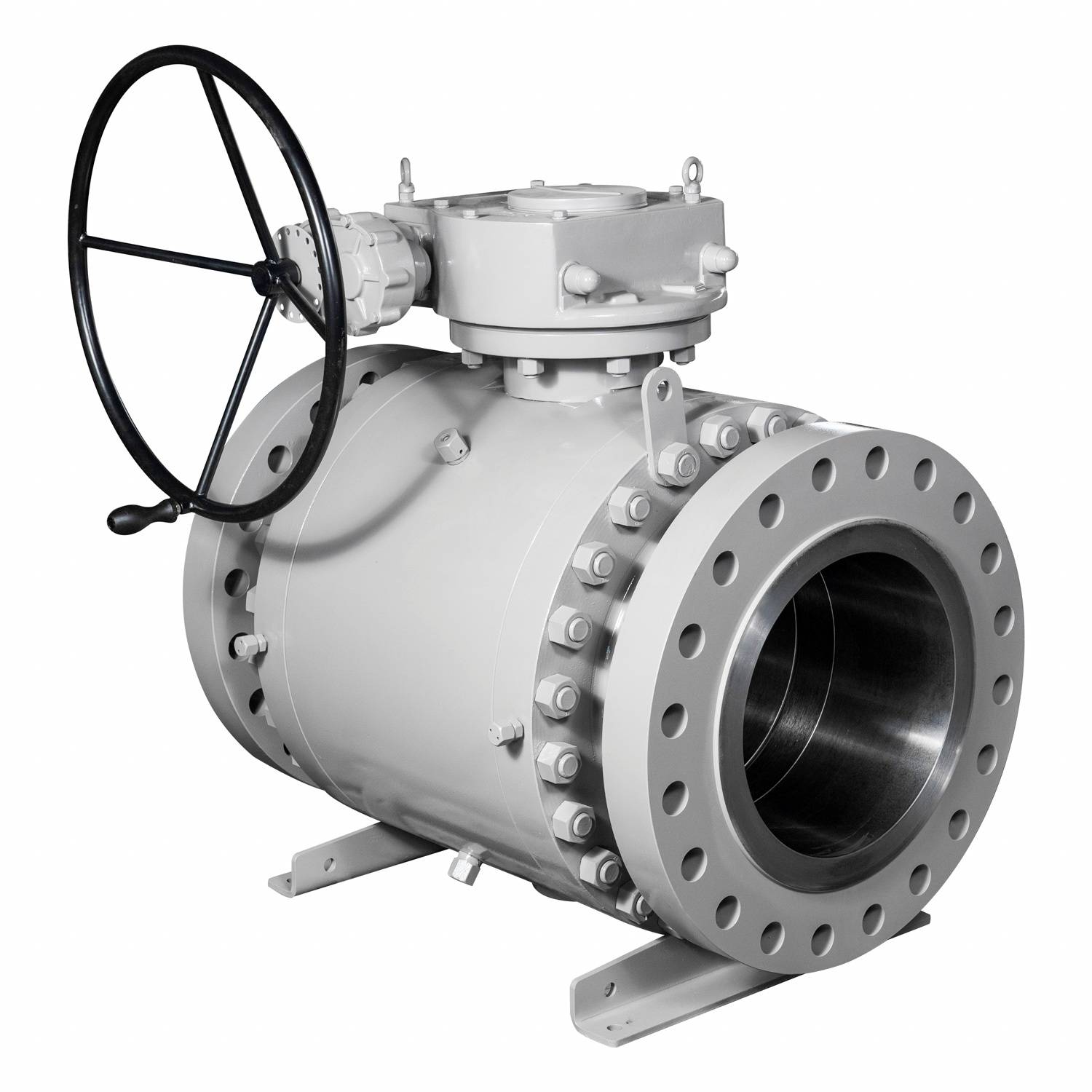 API 6D Flanged Trunnion Mounted Ball Valve 600LB 16In A105 