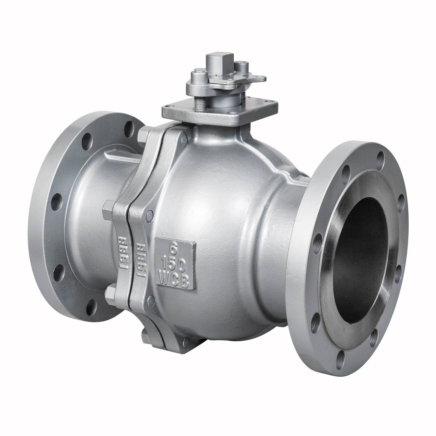 API 6D A105 Forged Two-piece Ball Valve RF